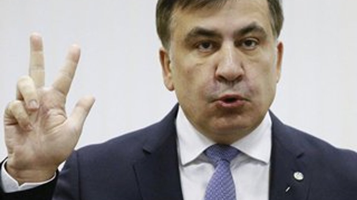 Saakaşvili, 3 yıl boyunca Ukrayna'ya giremeyecek