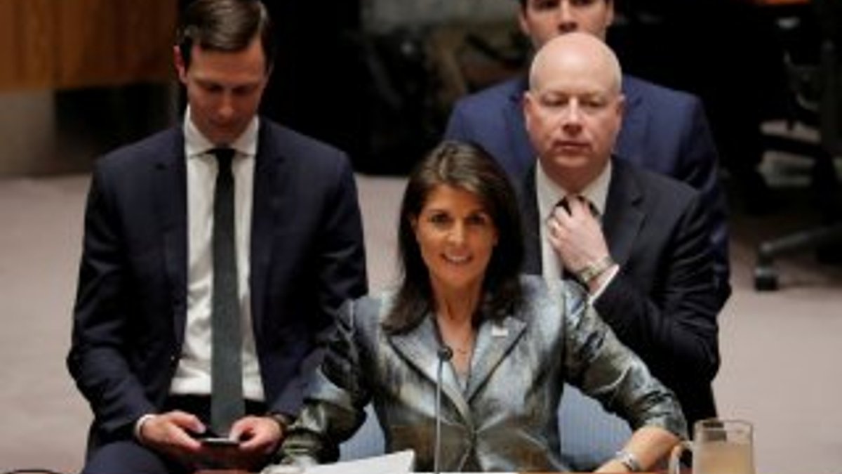 ABD temsilcisi Haley Suriye'yi tehdit etti.