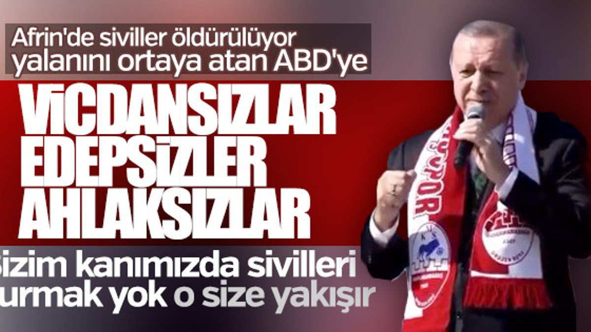 Erdoğan: Sivilleri vurmak bizim kanımızda yok