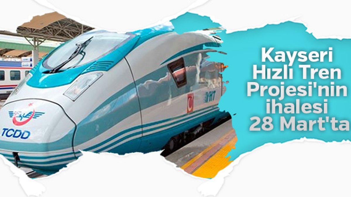 Başbakan Yıldırım'dan Kayseri'ye hızlı tren müjdesi