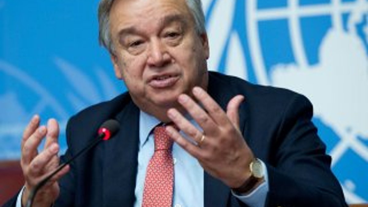 Guterres: Suriye'de ateşkes kararı derhal uygulanmalı