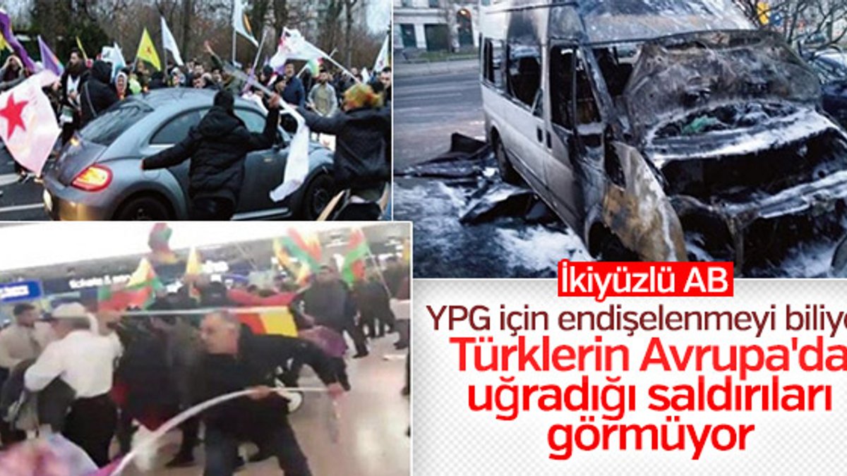 UETD raporu: Avrupa'da Türklere yönelik PKK saldırıları