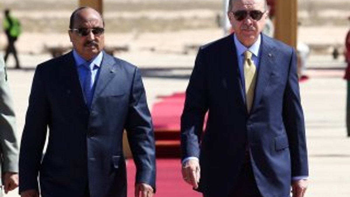 Cumhurbaşkanı Erdoğan, Moritanya'da