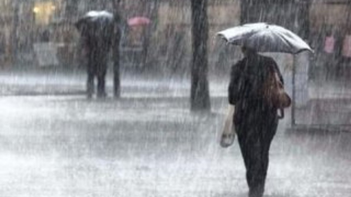 İstanbul için sağanak yağış uyarısı