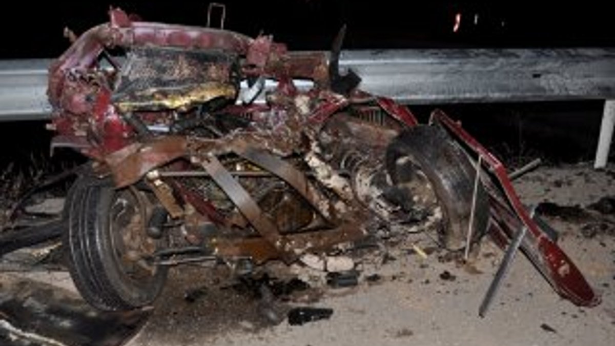 Malatya'da trafik kazası. 2 ölü 4 yaralı