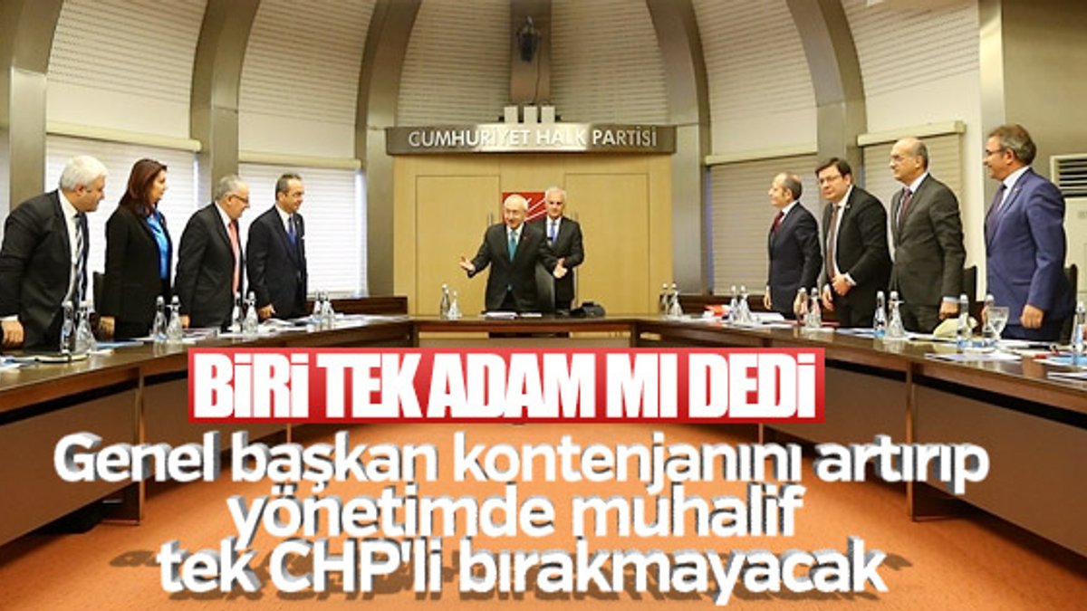 CHP'de genel başkan kontenjanı artıyor