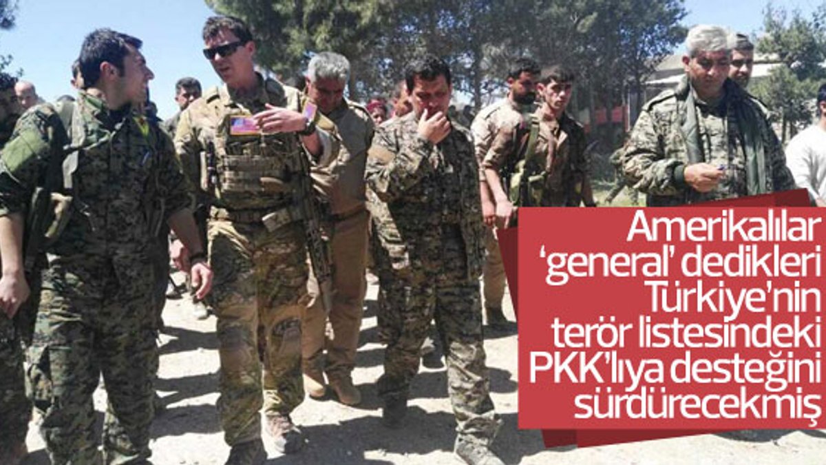 ABD, Suriye'de 'PKK'lı generale' desteğini sürdürecek