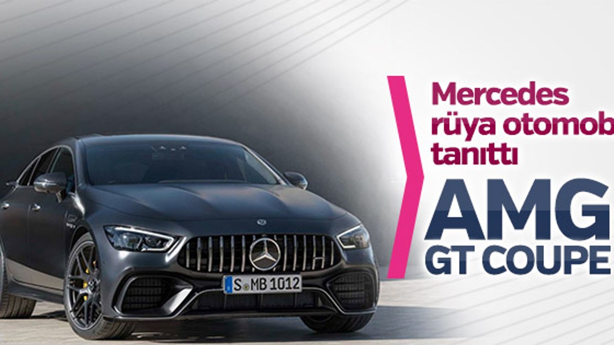 Mercedes rüya otomobili tanıttı: AMG GT Coupe