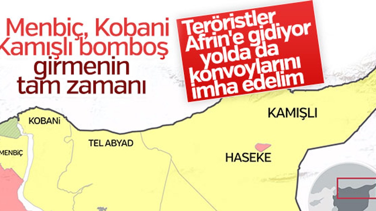 Kıskaç altına alınan PKK'lılara destek konvoyu
