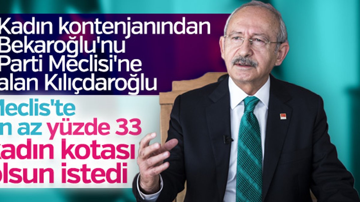 Kılıçdaroğlu'nun Kadınlar Günü konuşması
