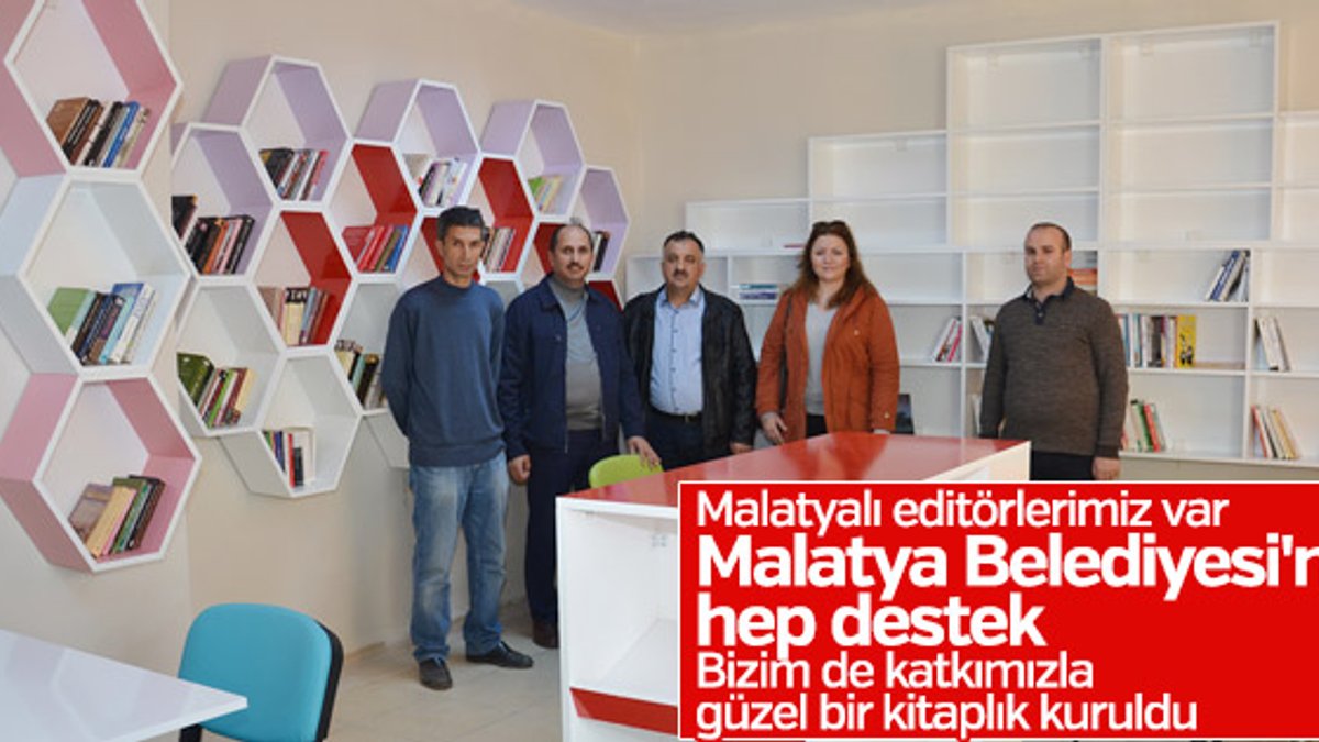 Malatya Büyükşehir Belediyesi'nden Doğanyol'a kütüphane