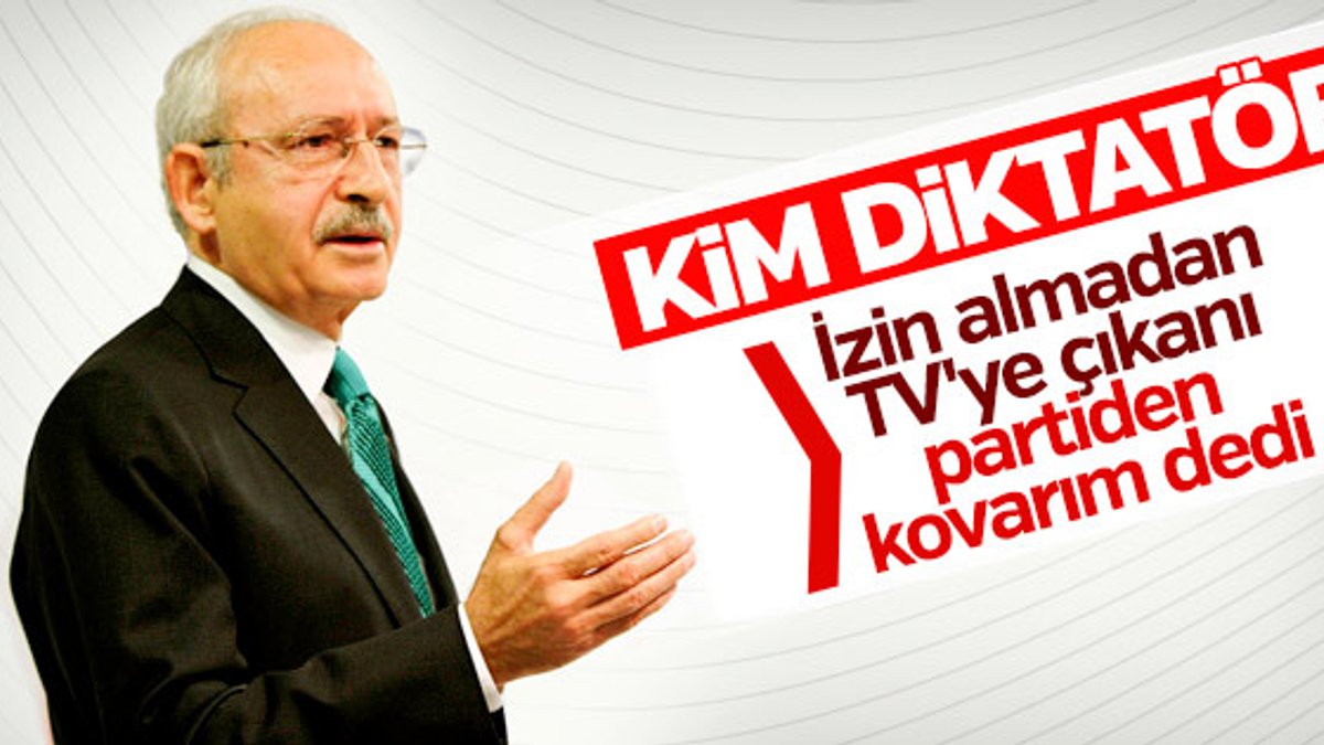 Kılıçdaroğlu'ndan CHP'li vekillere ekran yasağı