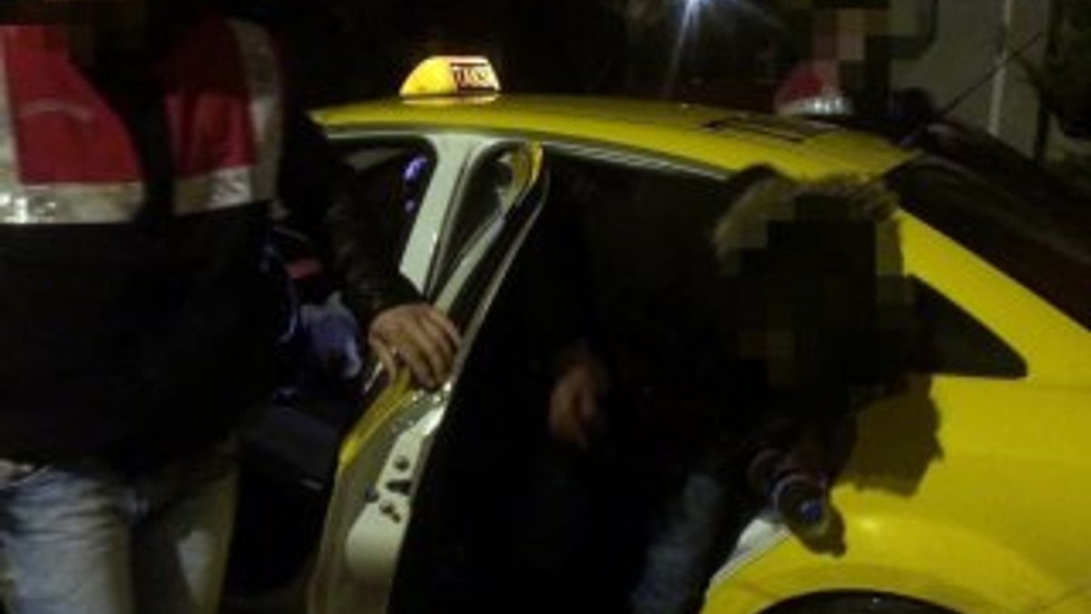 Taksilere kaçak göçmen operasyonu: 3 tutuklama