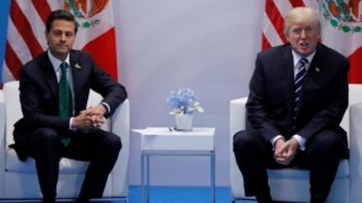 Trump'tan Meksika liderine: Deli misin