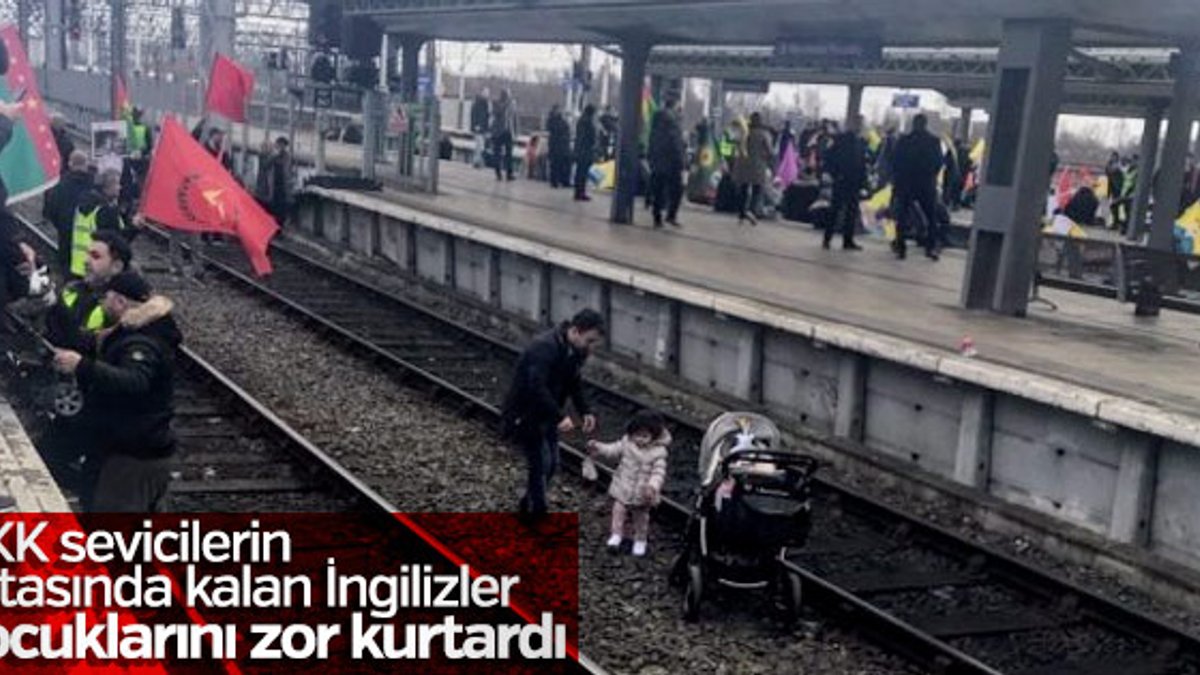 Terör destekçileri İngiltere'yi karıştırdı