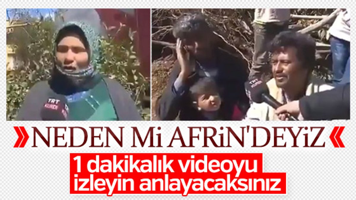 Afrinliler, Türk askerine duacı
