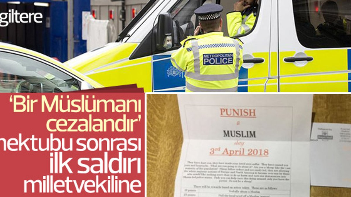 İngiltere'de Müslüman milletvekiline şüpheli paket