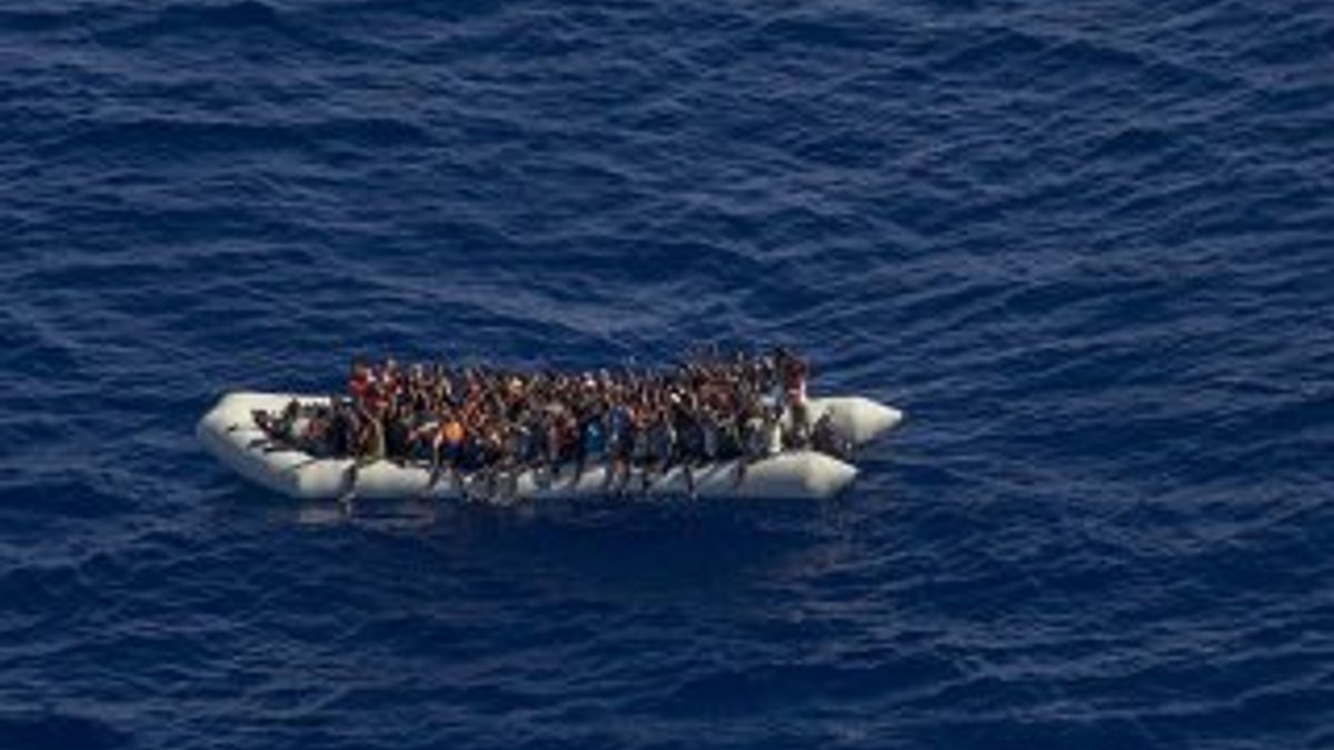 Libya açıklarında 119 kaçak yakalandı