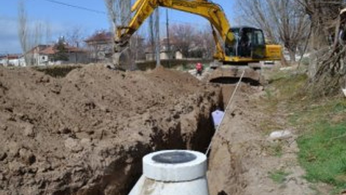 Afyonkarahisar'da altyapı sorunu çözülüyor