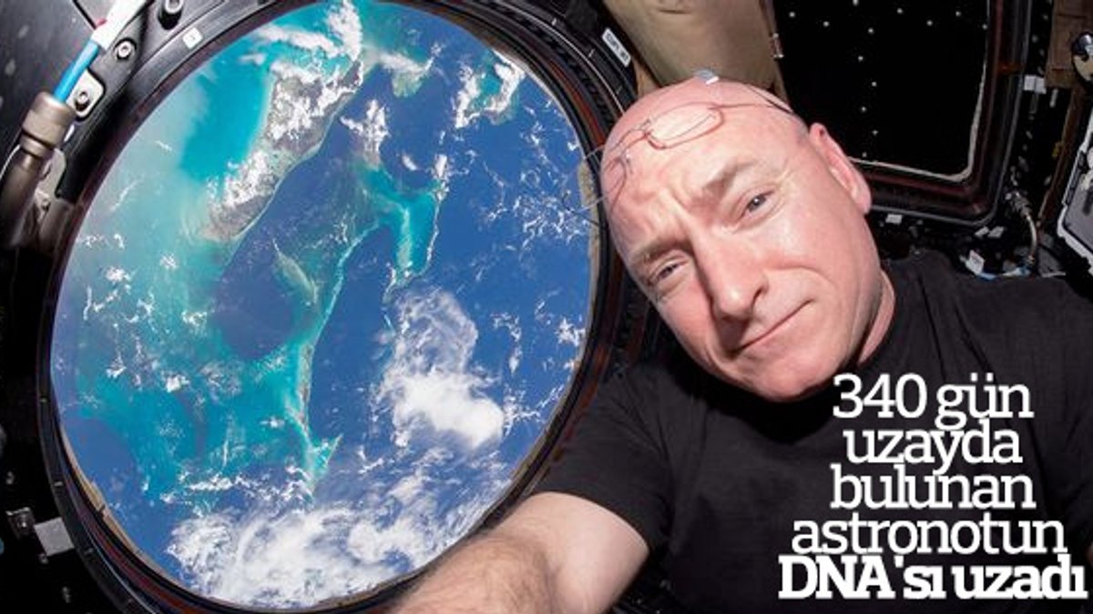 340 gün uzayda kalan astronotun DNA telomeri uzadı