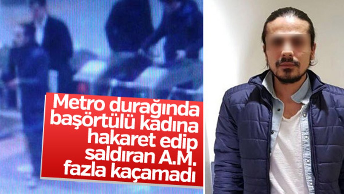 Kadıköy’de başörtülü kadına saldıran zanlı yakalandı