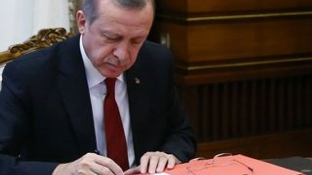 Cumhurbaşkanı Erdoğan ittifak yasasını onayladı