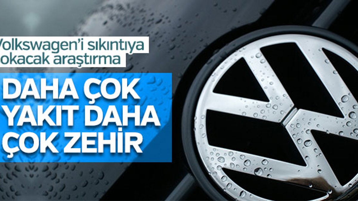 Volkswagen'in yakıt tüketimi ve zehirli gaz oranı arttı