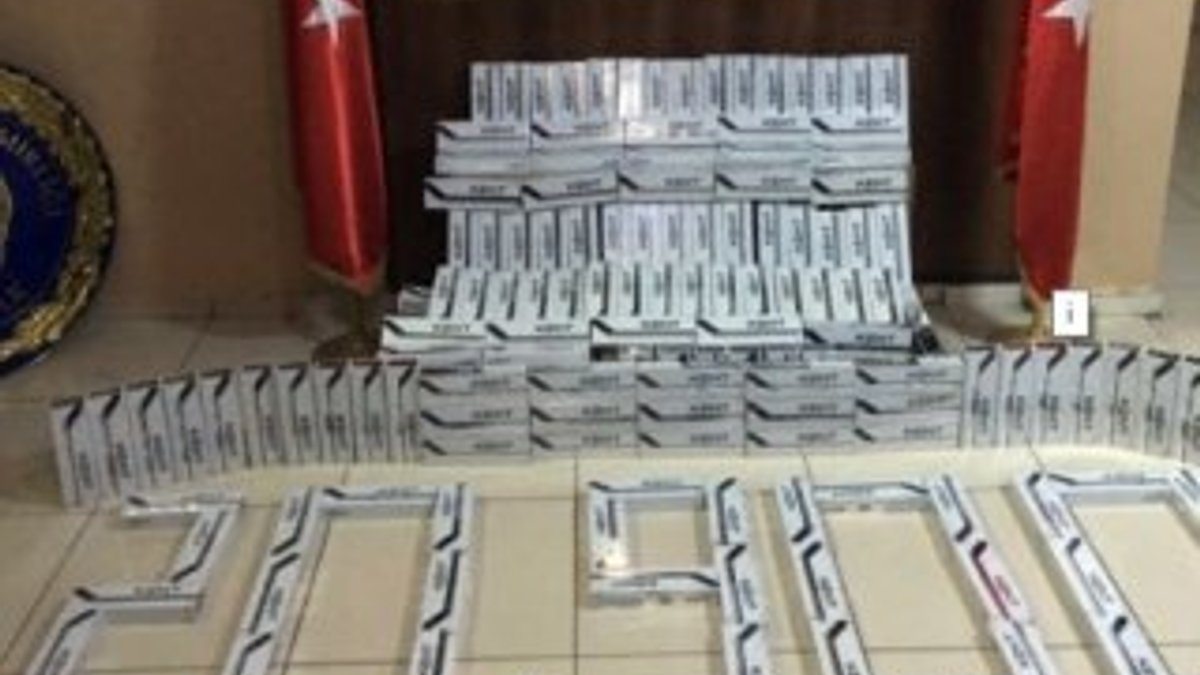 Van'da 20 bin paket kaçak sigara ele geçirildi