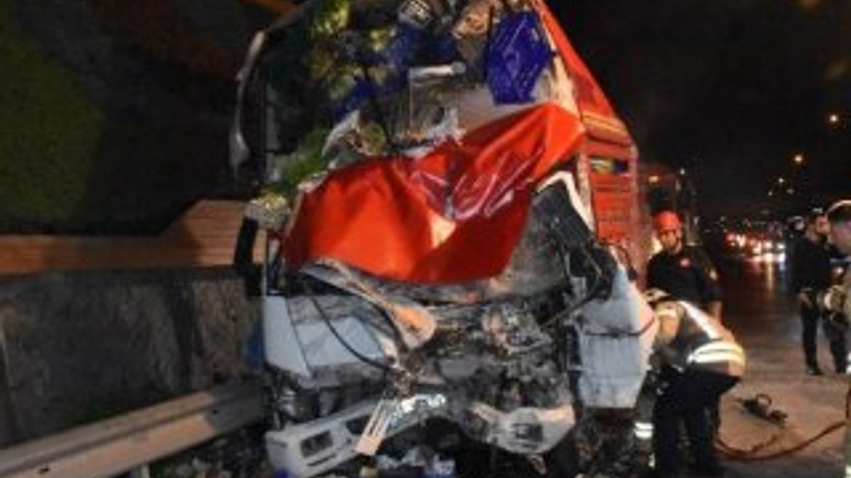Maltepe'deki trafik kazasında 1 kişi hayatını kaybetti