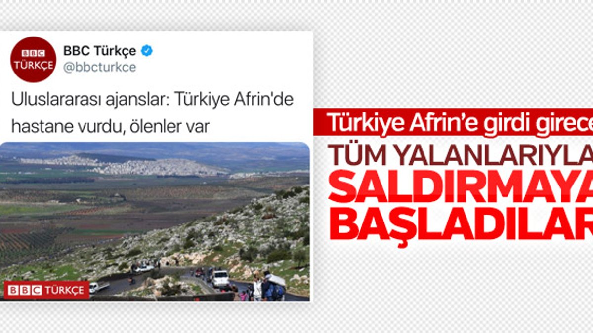 Türkiye düşmanlarının TSK hastane vurdu yalanı