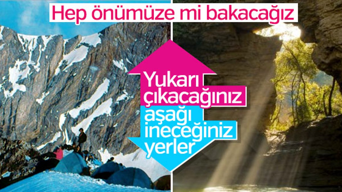 Türkiye’deki dağ ve mağara rotaları