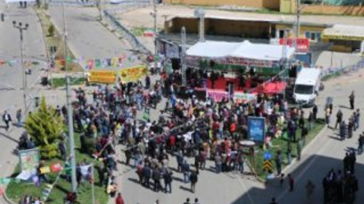 Adıyaman'da HDP'nin sönük Nevruz kutlaması