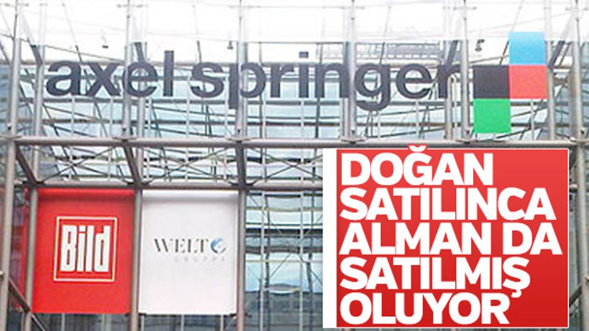 Axel Springer Doğan Medya Grubu'ndaki hisselerini satacak