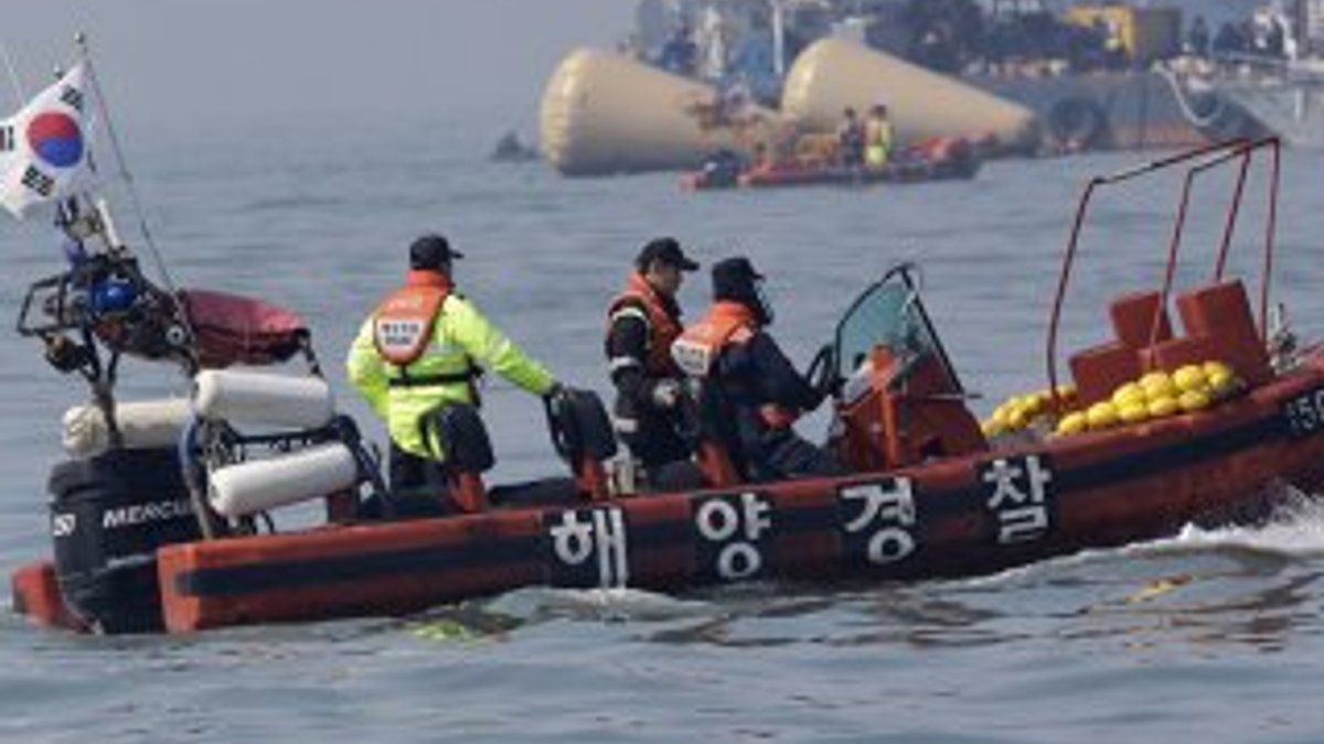 Güney Kore'de feribot kazası