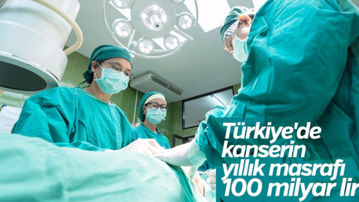 Türkiye'de kanserin yıllık masrafı 100 milyar lira