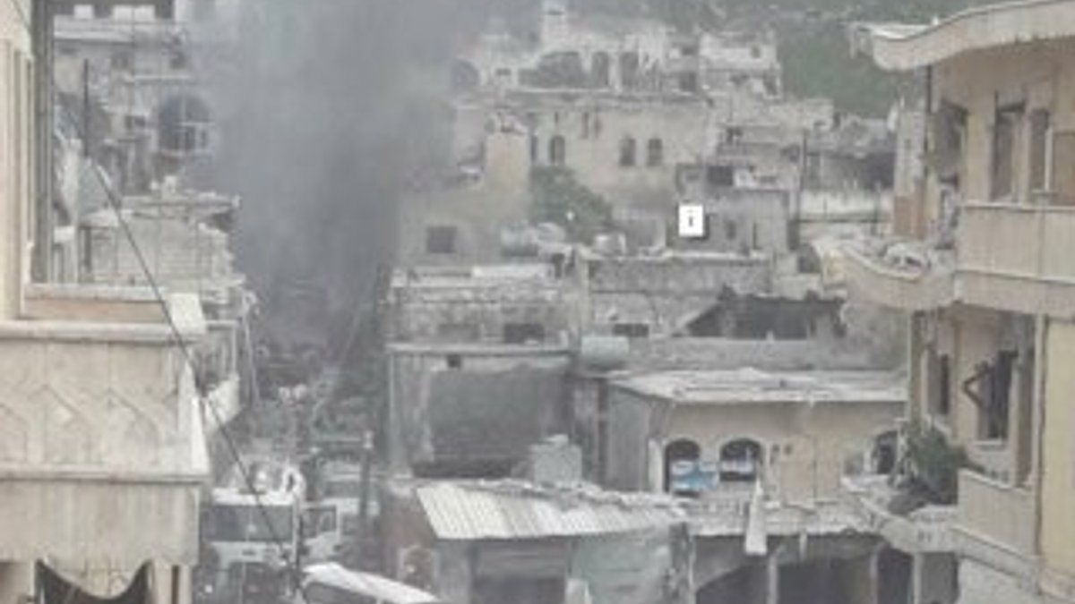 Rus uçakları İdlib'i vurdu: 1 ölü, 15 yaralı