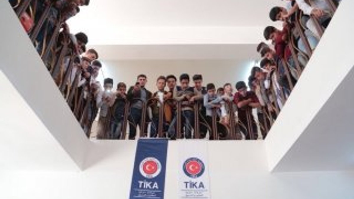 TİKA'dan Telafer'deki okullara tadilat desteği