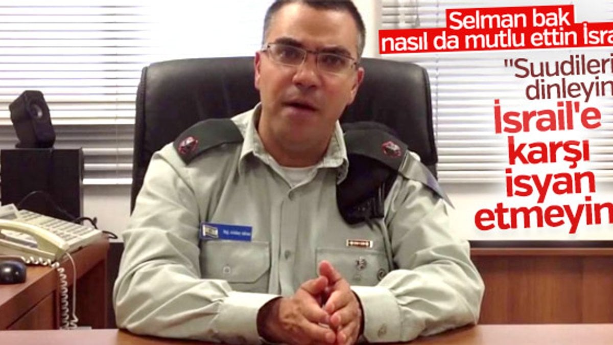 İsrail Ordu sözcüsünden Kuran ayetli çağrı