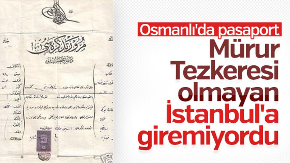 Osmanlı pasaportu: Mürur Tezkeresi