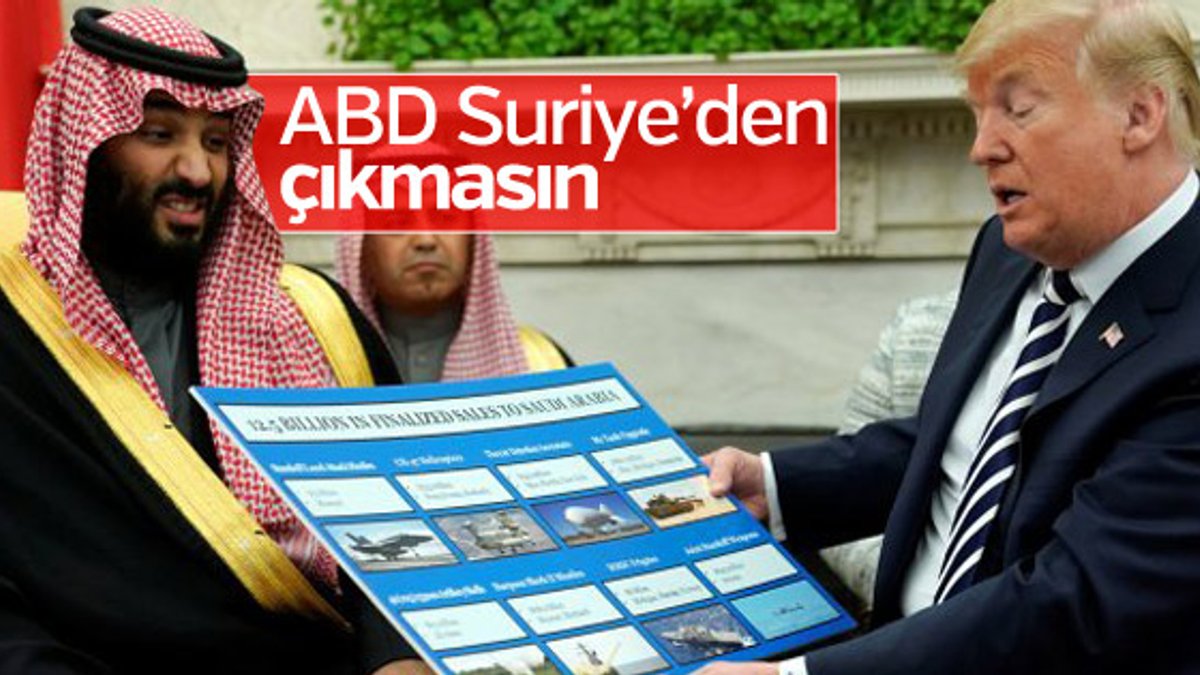 Suudi Prens Selman: ABD, Suriye'de kalmalı