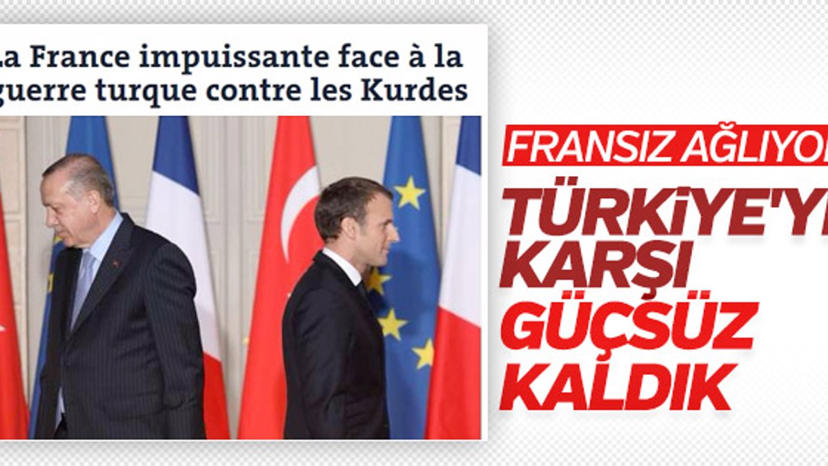Macron'un Erdoğan'dan yediği ayar Fransız basınında