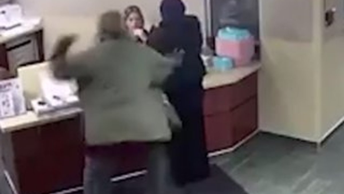 ABD'de Müslüman kadına saldırı