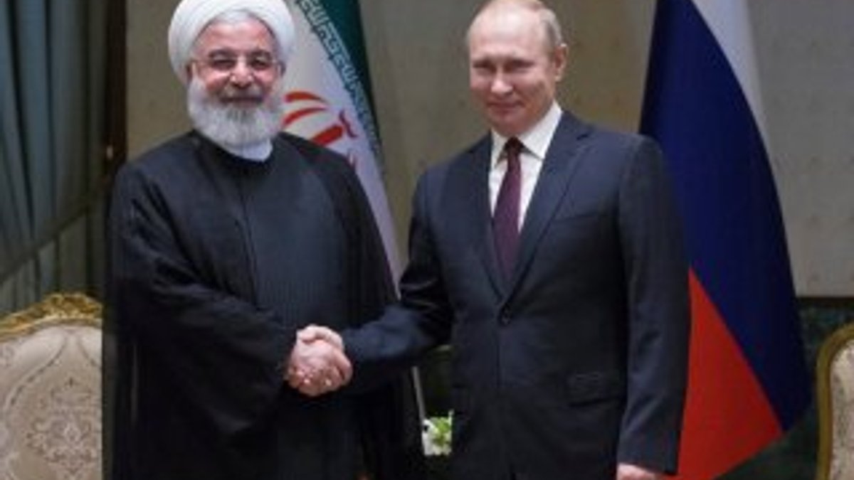 Beştepe'de Ruhani-Putin görüşmesi