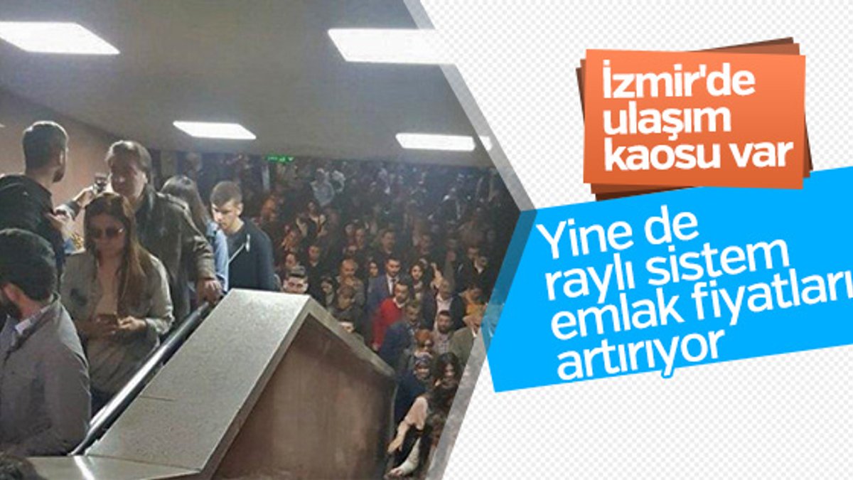 İzmir'de raylı sistem gayrimenkul fiyatlarını artırdı