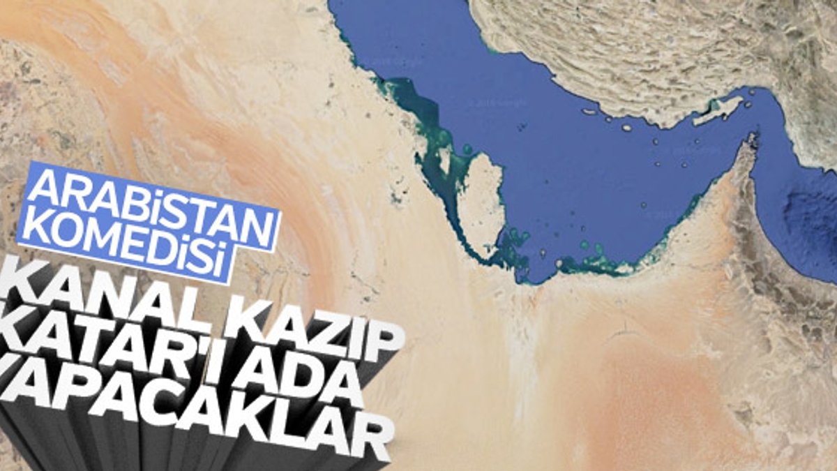 Suudi Arabistan, Katar'ı ana karadan ayıracak