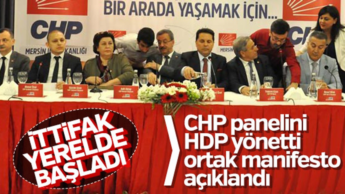CHP-HDP ittifakı başladı
