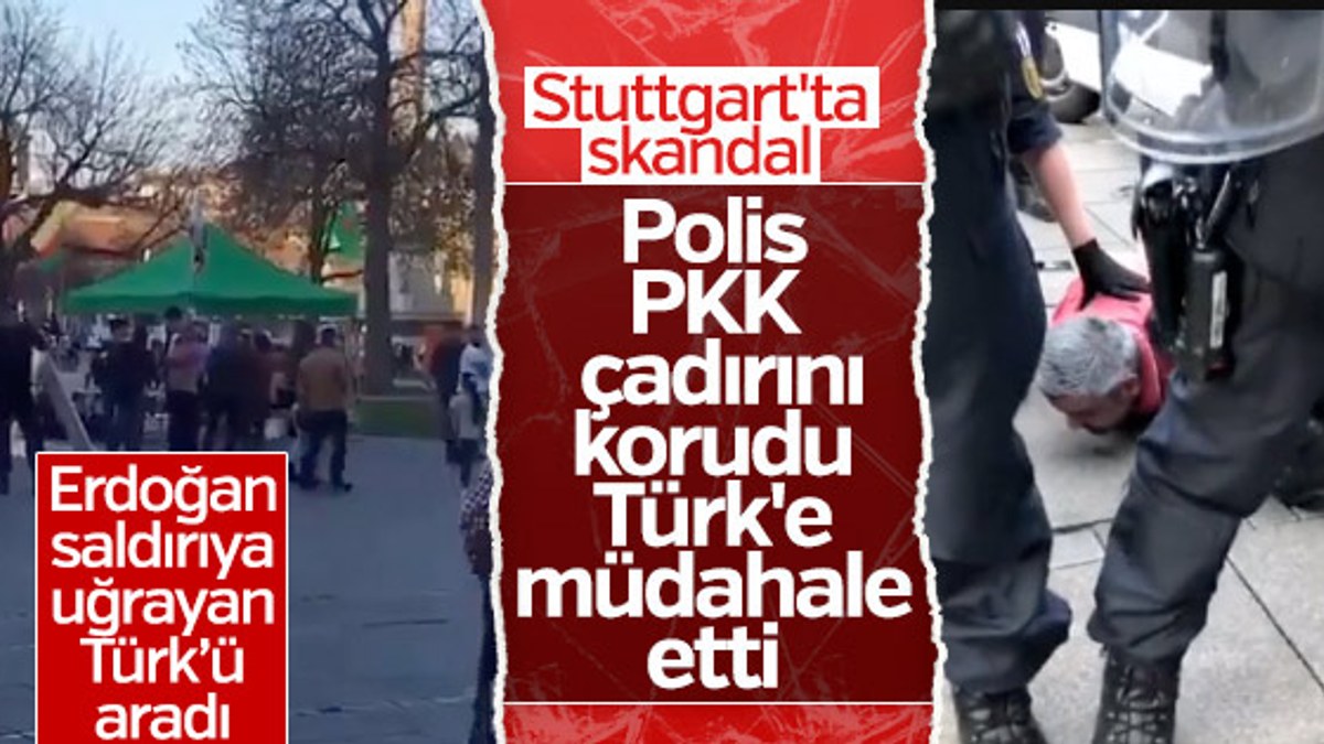 Erdoğan Alman polisinin saldırdığı Türk'ü aradı
