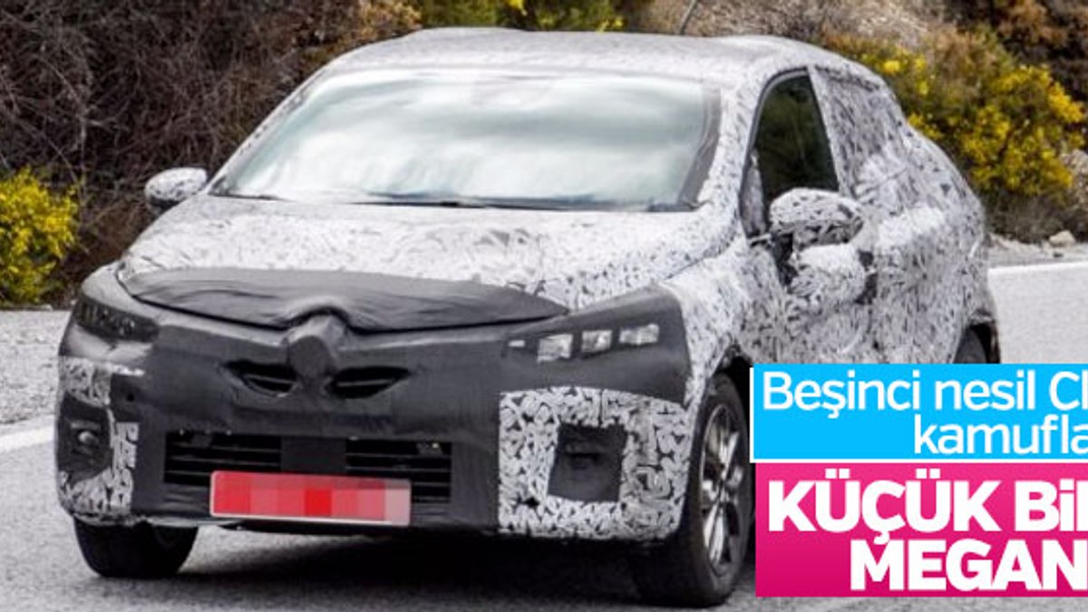 Beşinci nesil Renault Clio kamuflajlı olarak görüntülendi