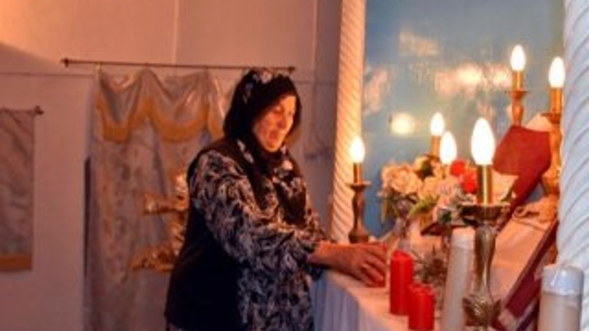Derik'teki tarihi Ermeni Kilisesi, Müslüman kadına emanet