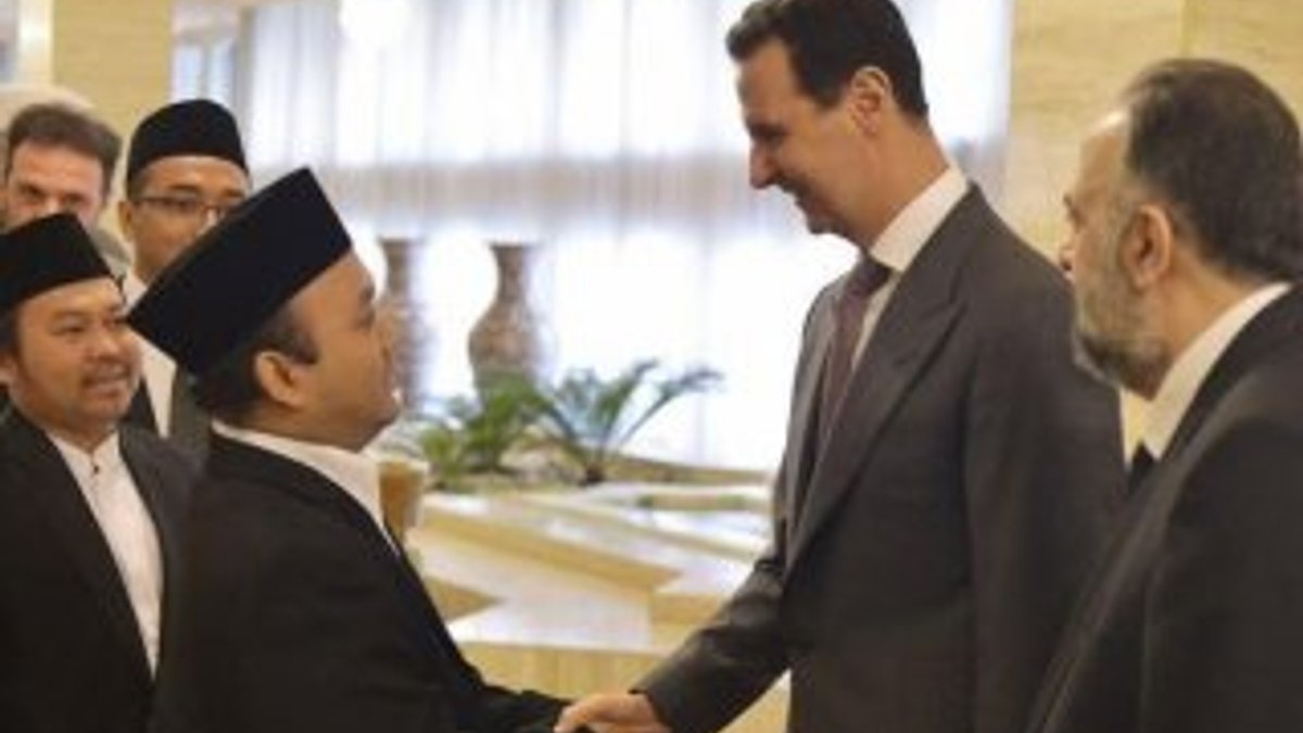 Kaçtı sanılan Esad Şam'da konferansa katıldı